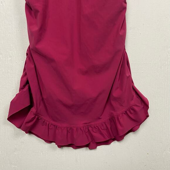 Assets by Spanx Women's Pink One Piece Halter Swimsuit Size Small - Picture 3 of 8